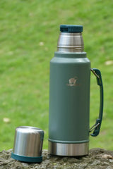 Termo Thermuy de Acero Inoxidable 1 Litro con Asa - Ideal para el Mate